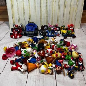 Assorted Mario Bros Character Toy Set